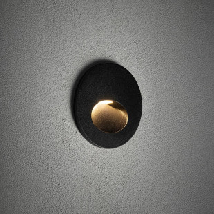 Lampa zewnętrzna do zabudowy - oświetlenie domu Ava IP54 LED 3000K czarna Nowodvorski