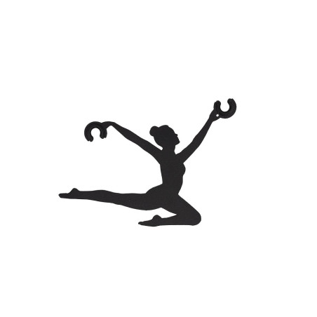 Uchwyt dekoracyjny do przewodów Ballerina czarna Nowodvorski