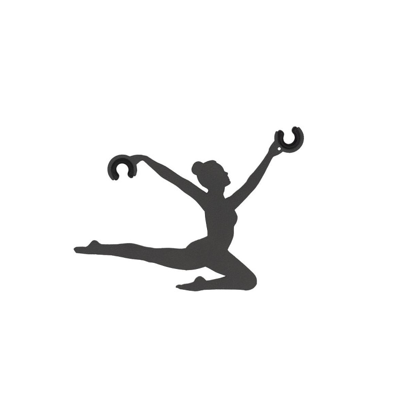 Uchwyt dekoracyjny do przewodów Ballerina grafitowa Nowodvorski