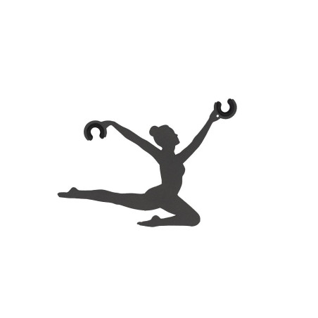 Uchwyt dekoracyjny do przewodów Ballerina grafitowa Nowodvorski