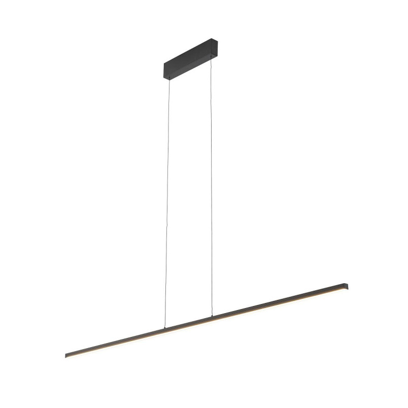 Lampa wisząca podłużna nad biurko Bar LED 3000K 150cm czarna Nowodvorski