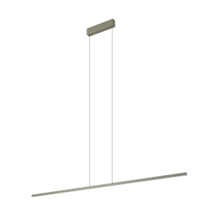 Lampa wisząca podłużna nad biurko Bar LED 3000K 150cm oliwkowa Nowodvorski