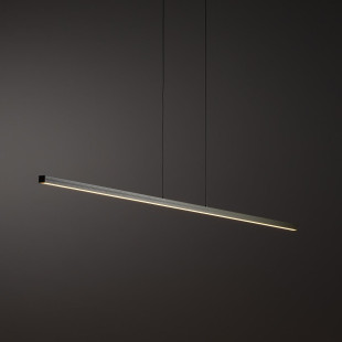 Lampa wisząca podłużna nad biurko Bar LED 3000K 150cm oliwkowa Nowodvorski