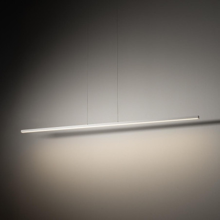 Lampa wisząca podłużna nad biurko Bar LED 3000K 150cm biała Nowodvorski