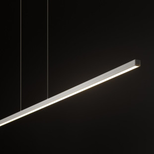 Lampa wisząca podłużna nad biurko Bar LED 3000K 150cm biała Nowodvorski