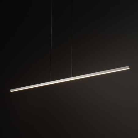 Lampa wisząca podłużna nad biurko Bar LED 3000K 150cm biała Nowodvorski