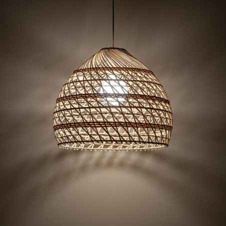 Lampa rattanowa Boho 43cm Nowodvorski