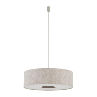 Lampa wisząca z beżowym abażurem Cedro 65cm Nowodvorski