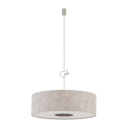 Lampa wisząca z beżowym abażurem Cedro 65cm Nowodvorski