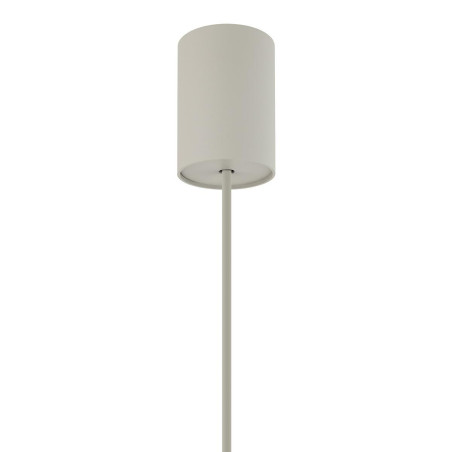 Lampa wisząca z beżowym abażurem Cedro 65cm Nowodvorski