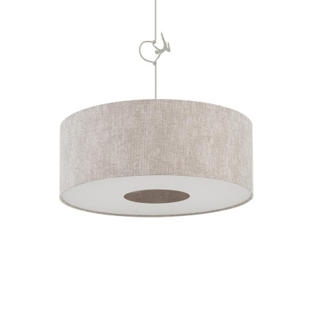 Lampa wisząca z beżowym abażurem Cedro 50cm Nowodvorski