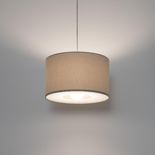 Lampa wisząca z beżowym abażurem Cedro 40cm Nowodvorski