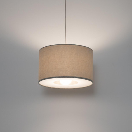 Lampa wisząca z beżowym abażurem Cedro 40cm Nowodvorski