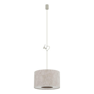 Lampa wisząca z beżowym abażurem Cedro 40cm Nowodvorski