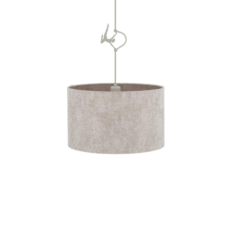 Lampa wisząca z beżowym abażurem Cedro 40cm Nowodvorski