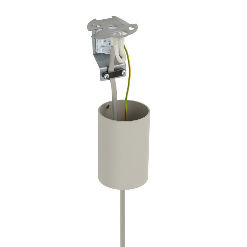 Lampa wisząca z beżowym abażurem Cedro 40cm Nowodvorski