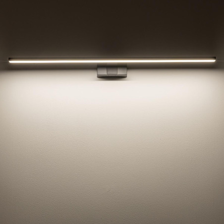Kinkiet podłużny łazienkowy Cezanne 80cm LED 3000K czarny Nowodvorski