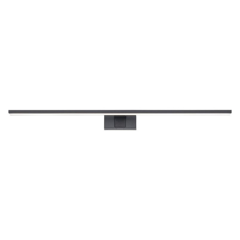 Kinkiet podłużny łazienkowy Cezanne 80cm LED 3000K czarny Nowodvorski