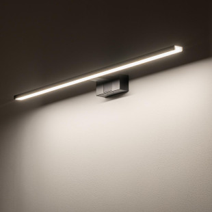 Kinkiet podłużny łazienkowy Cezanne 80cm LED 3000K czarny Nowodvorski