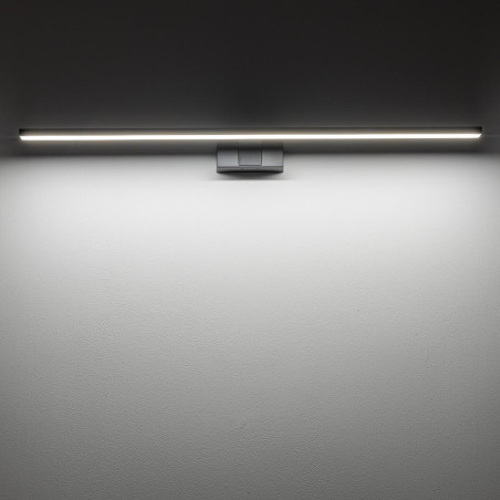 Kinkiet podłużny łazienkowy Cezanne 80cm LED 4000K czarny Nowodvorski