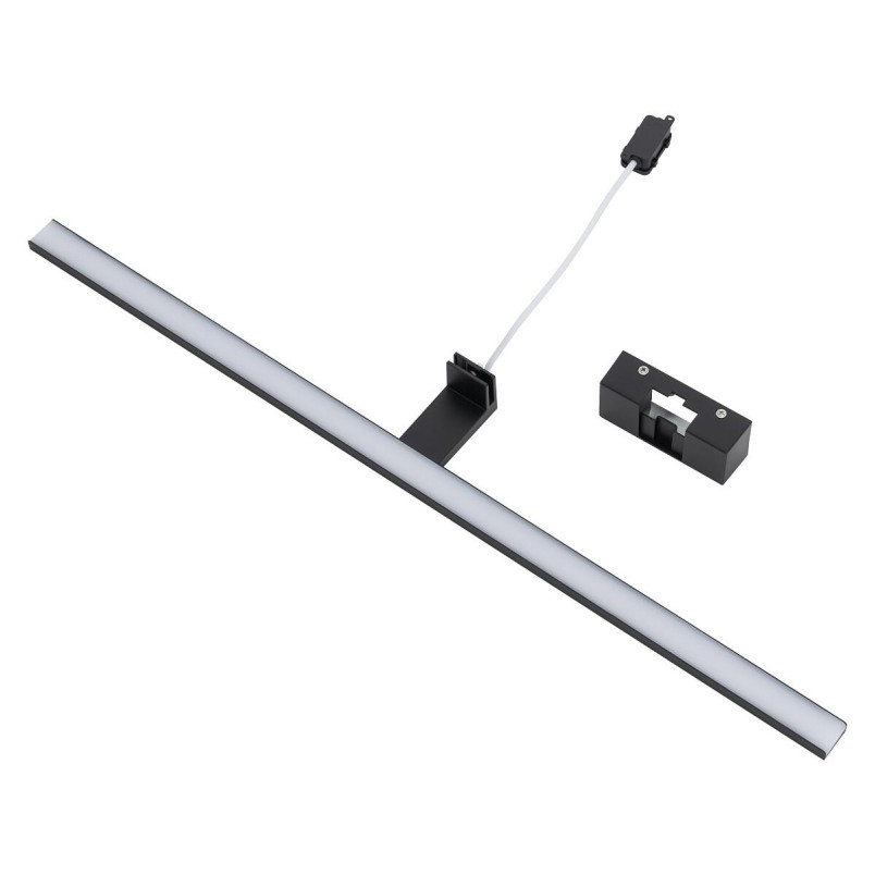 Kinkiet podłużny łazienkowy Cezanne 80cm LED 4000K czarny Nowodvorski