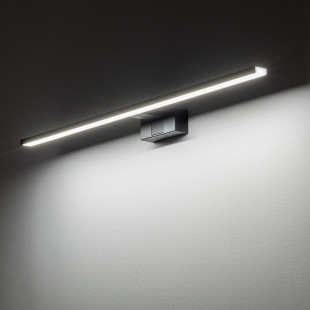 Kinkiet podłużny łazienkowy Cezanne 80cm LED 4000K czarny Nowodvorski