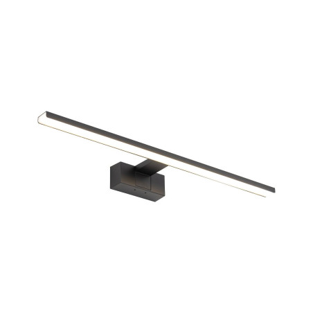 Kinkiet podłużny łazienkowy Cezanne 60cm LED 3000K czarny Nowodvorski