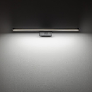 Kinkiet podłużny łazienkowy Cezanne 60cm LED 4000K czarny Nowodvorski