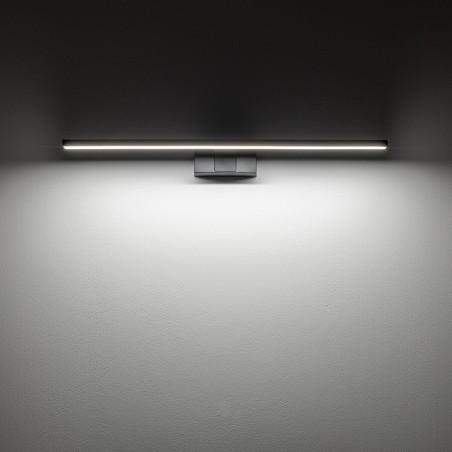 Kinkiet podłużny łazienkowy Cezanne 60cm LED 4000K czarny Nowodvorski