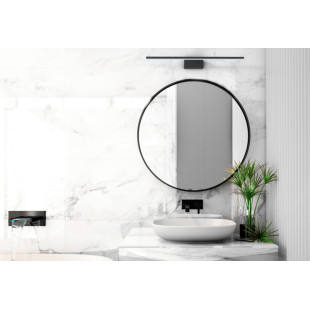 Kinkiet podłużny łazienkowy Cezanne 60cm LED 4000K czarny Nowodvorski