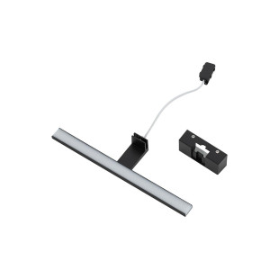Kinkiet podłużny łazienkowy Cezanne 40cm LED 3000K czarny Nowodvorski