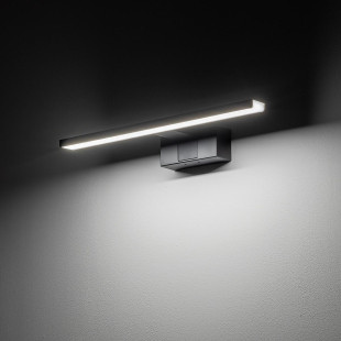 Kinkiet podłużny łazienkowy Cezanne 40cm LED 4000K czarny Nowodvorski