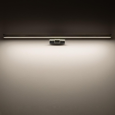 Kinkiet podłużny łazienkowy Cezanne 80cm LED 3000K chrom Nowodvorski
