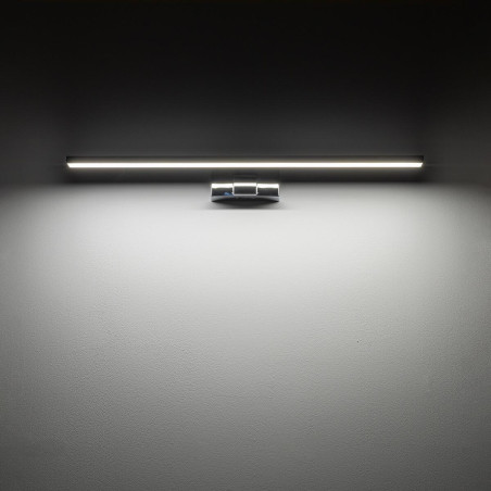 Kinkiet podłużny łazienkowy Cezanne 60cm LED 4000K chrom Nowodvorski
