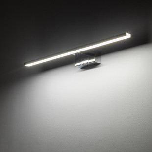 Kinkiet podłużny łazienkowy Cezanne 60cm LED 4000K chrom Nowodvorski