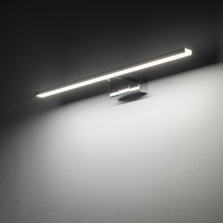 Kinkiet podłużny łazienkowy Cezanne 60cm LED 4000K chrom Nowodvorski