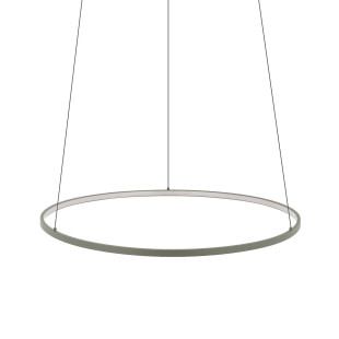 Lampa wisząca okrągła nowoczesna Circolo Horizontal LED 3000K 60cm oliwkowa Nowodvorski