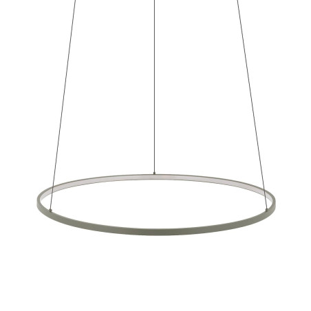 Lampa wisząca okrągła nowoczesna Circolo Horizontal LED 3000K 60cm oliwkowa Nowodvorski