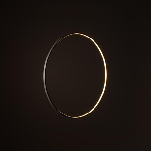Lampa wisząca okrągła nowoczesna Circolo LED 3000K 60cm oliwka Nowodvorski
