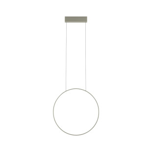Lampa wisząca okrągła nowoczesna Circolo LED 3000K 60cm oliwka Nowodvorski
