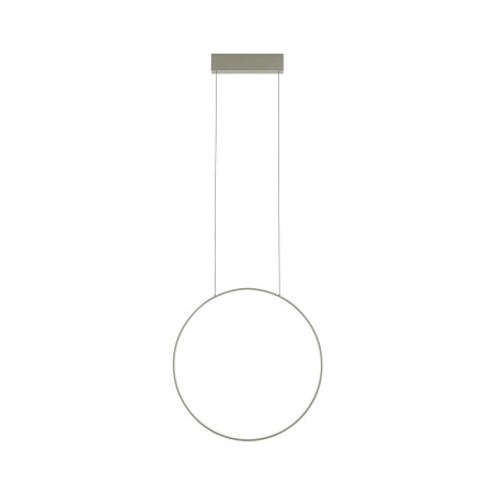 Lampa wisząca okrągła nowoczesna Circolo LED 3000K 60cm oliwka Nowodvorski