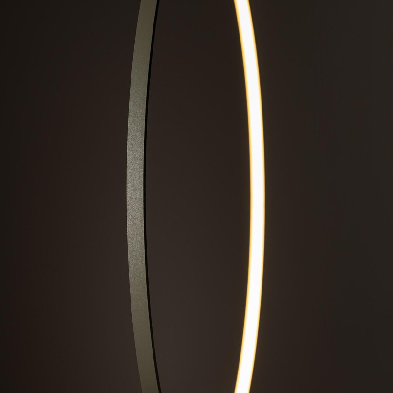 Lampa wisząca okrągła nowoczesna Circolo LED 3000K 60cm oliwka Nowodvorski