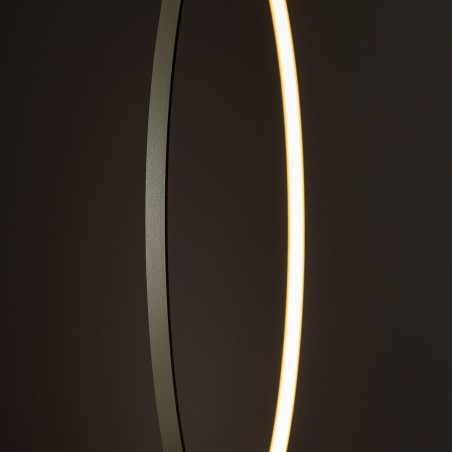 Lampa wisząca okrągła nowoczesna Circolo LED 3000K 60cm oliwka Nowodvorski