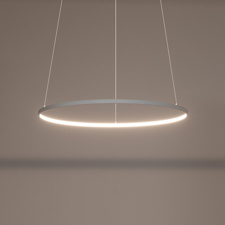 Kinkiet / plafon okrągły nowoczesny Circolo LED 3000K 60cm biały Nowodvorski