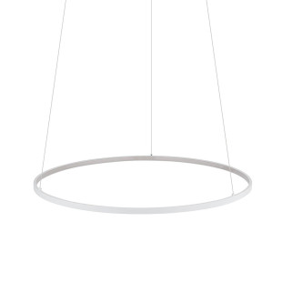 Kinkiet / plafon okrągły nowoczesny Circolo LED 3000K 60cm biały Nowodvorski
