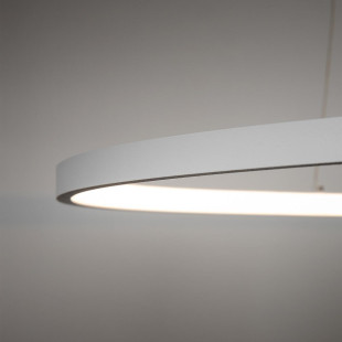 Kinkiet / plafon okrągły nowoczesny Circolo LED 3000K 60cm biały Nowodvorski