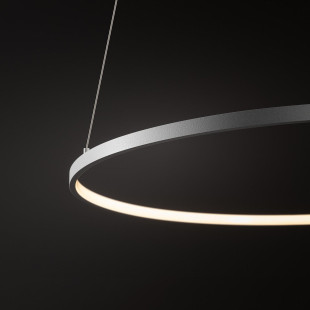 Kinkiet / plafon okrągły nowoczesny Circolo LED 3000K 60cm biały Nowodvorski