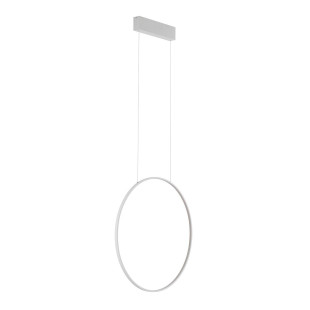 Lampa wisząca okrągła nowoczesna Circolo LED 3000K 60cm biała Nowodvorski