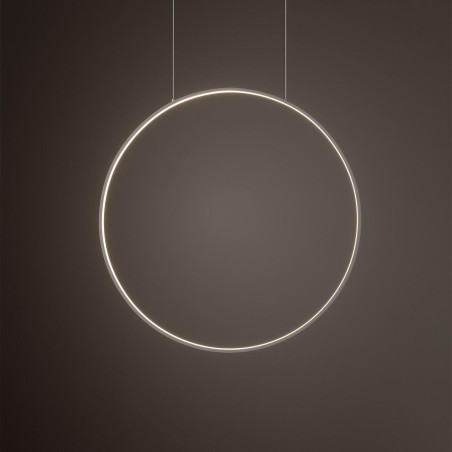 Lampa wisząca okrągła nowoczesna Circolo LED 3000K 60cm biała Nowodvorski