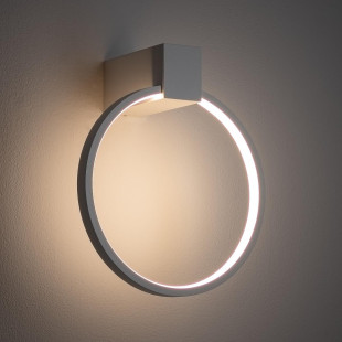 Kinkiet / plafon okrągły nowoczesny Circolo LED 3000K 18cm biały Nowodvorski
